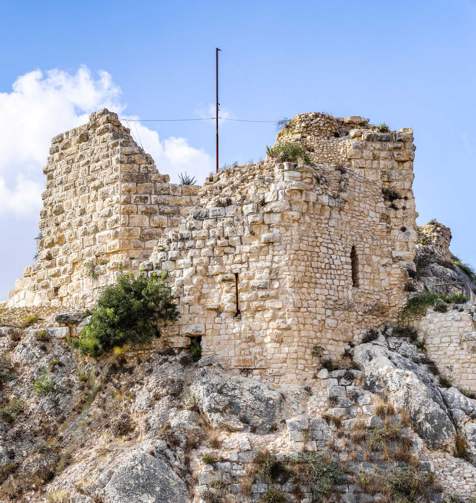 Beaufort Castle in southern Lebanon
