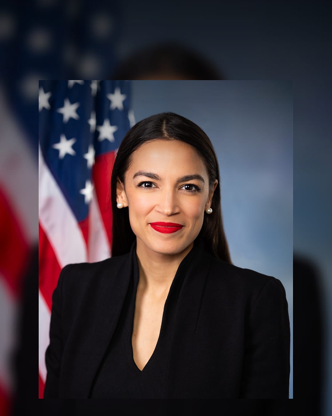 Official congressional portrait of Alexandria Ocasio-Cortez