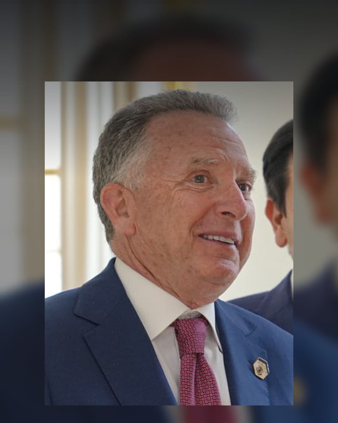 U.S. Special Envoy Steve Witkoff at the Elysee Palace in Paris in April 2025