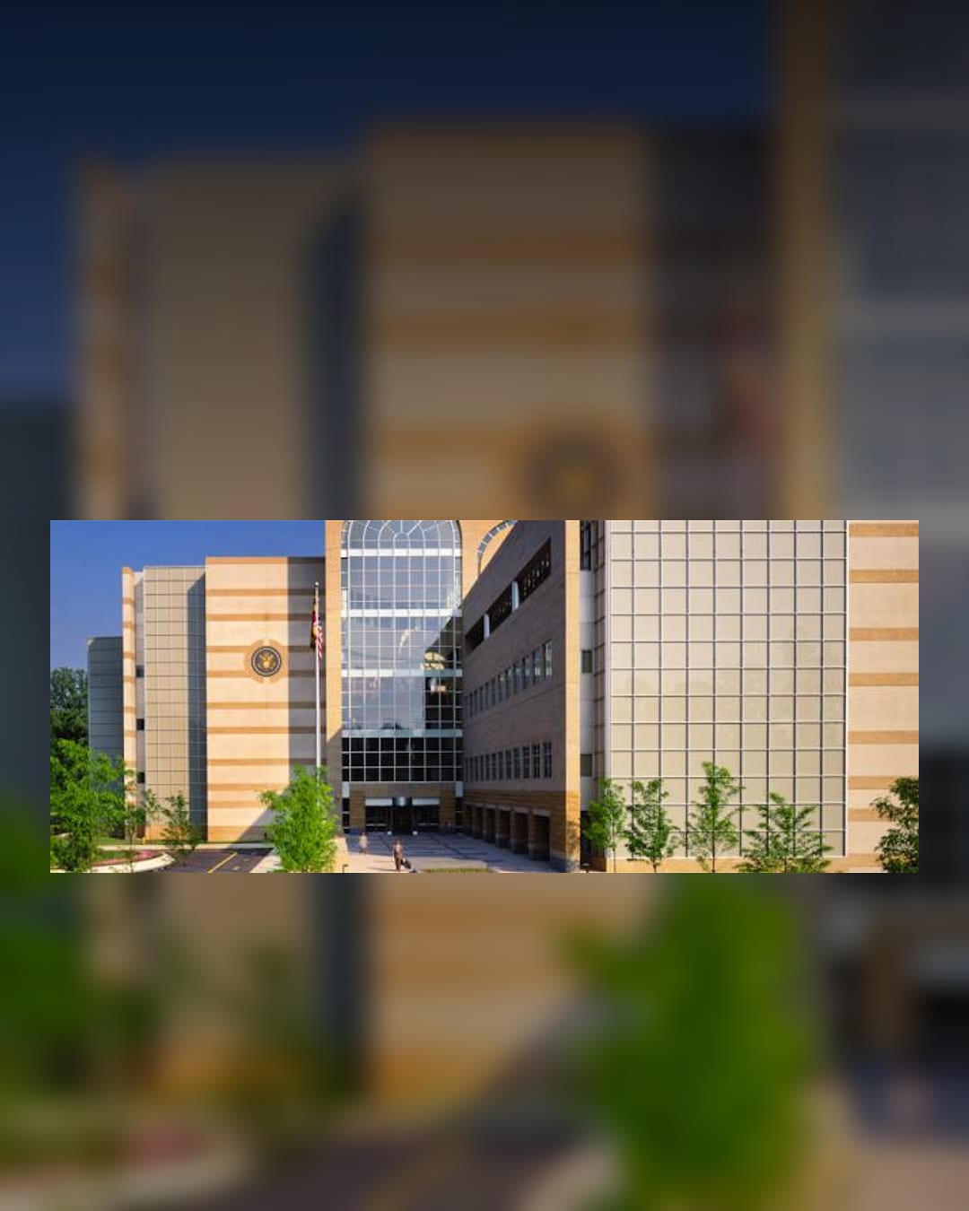 U.S. District Court building in Maryland